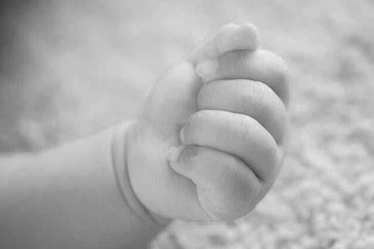 abortion, hand, baby, born alive