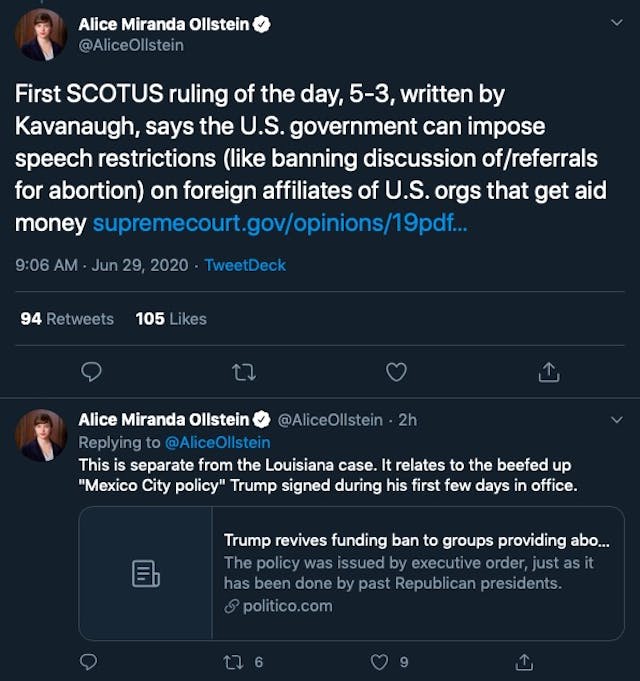 Supreme Court ruling protects US ability to limit taxpayer funding of pro-abortion foreign groups image