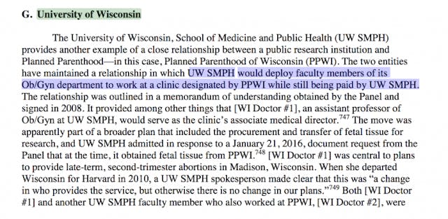 Public university falsely claims it will lose OB-GYN accreditation if its employees can’t work for Planned Parenthood image