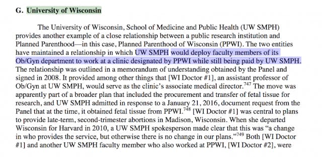 Public university falsely claims it will lose OB-GYN accreditation if its employees can’t work for Planned Parenthood image