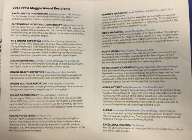 How Planned Parenthood and friends lend a hand to the Harvey Weinsteins of the world image