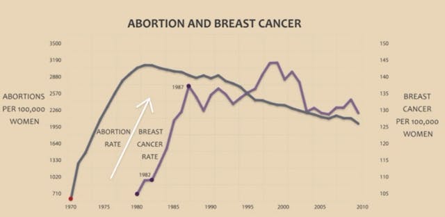 Legalization of abortion increased breast cancer in women (image: Hush: the Documentary) Pro-choice filmmaker: It’s ‘ludicrous’ to entirely deny a link between abortion and breast cancer image