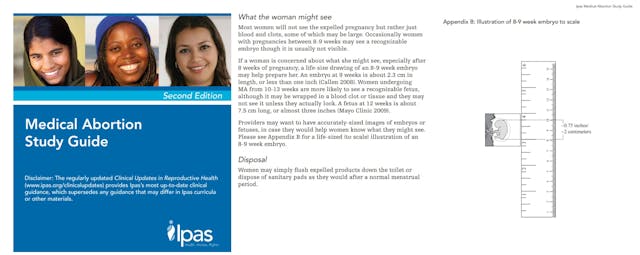 IPAS medication abortion fetal remains disposal Image: IPAS medication abortion fetal remains disposal