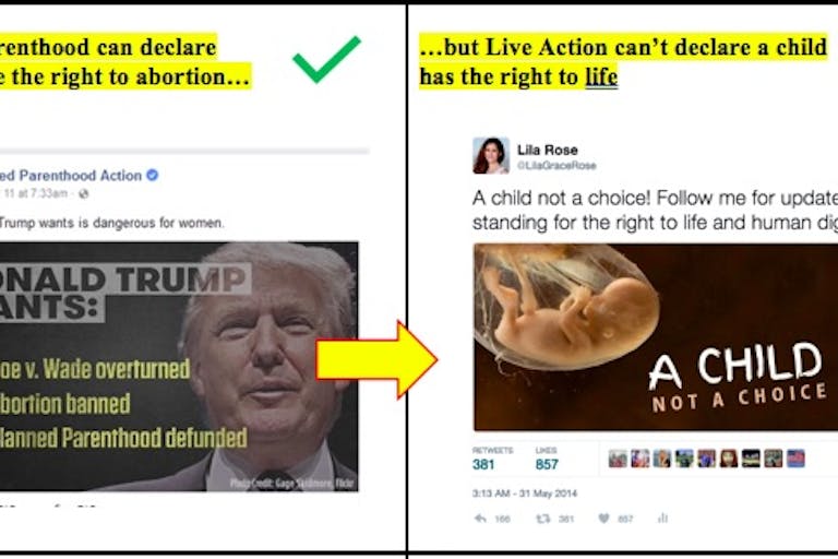 Twitter and Live Action Example 3