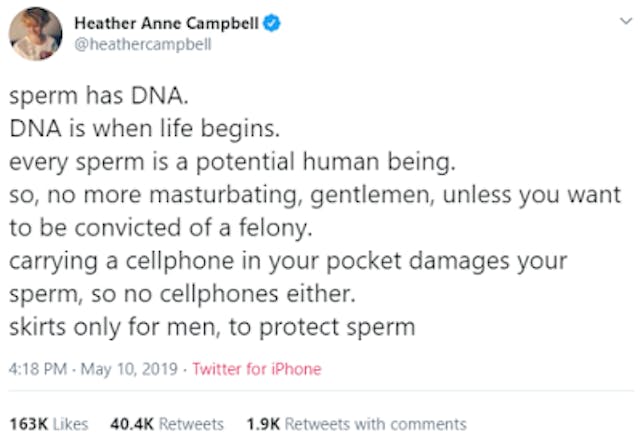 The pro-choice view survives on widespread ignorance of biology image