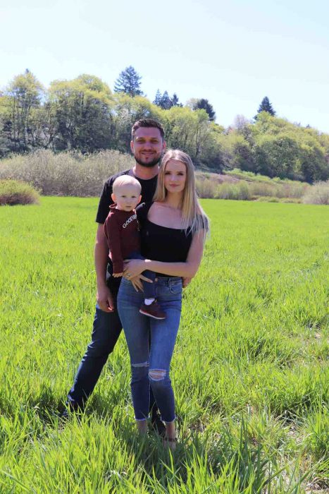 Guest author Marina Diriyenko Maftey with her husband and son