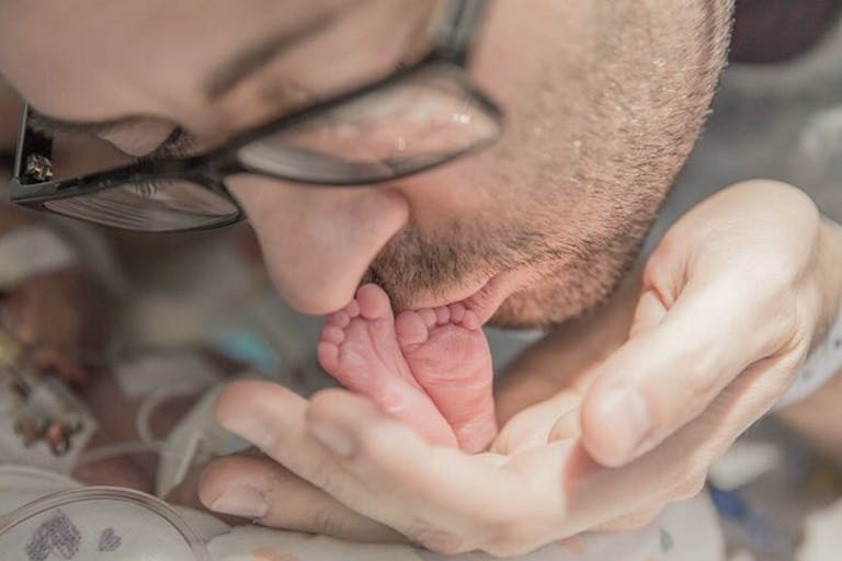 Chris Picco with son Lennon