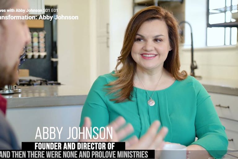 Abby Johnson, beautiful lives screenshot