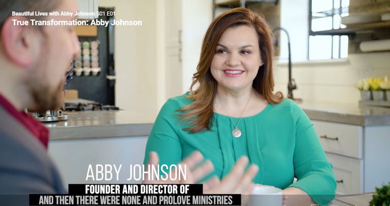 Abby Johnson, beautiful lives screenshot