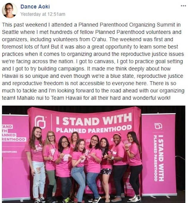 PP Defense Strategy in Seattle (image: Facebook) Tax-funded Planned Parenthood spends $500K to organize ‘army of volunteers’ image