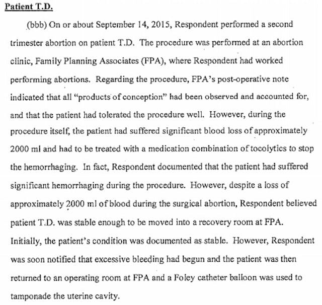 Abortionist who threatened pro-lifer with scissors loses medical license image