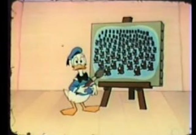 Donald Duck narrates Family Planning film Population control film produced by Walt Disney: children in large families ‘sickly and unhappy’ image