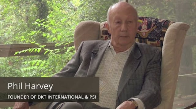 Philip Harvey founder of DKT International which sells abortion pills Image: Philip Harvey founder of DKT International which sells abortion pills