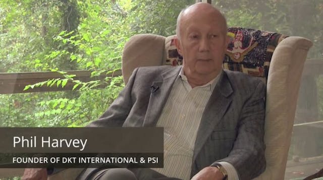 Image: Philip Harvey founder of DKT International which sells abortion pills