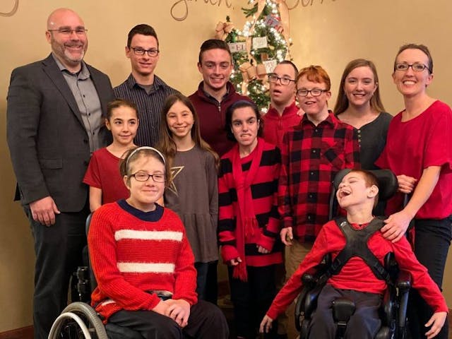 Foster parents adopt 9 children: ‘Who was going to adopt them? We would.’ image