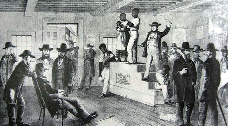 slave-auction-slavery
