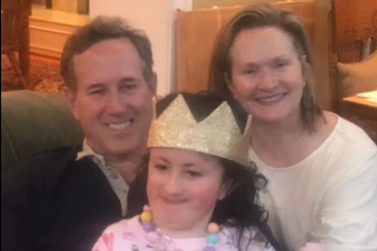 bella santorum, trisomy 18