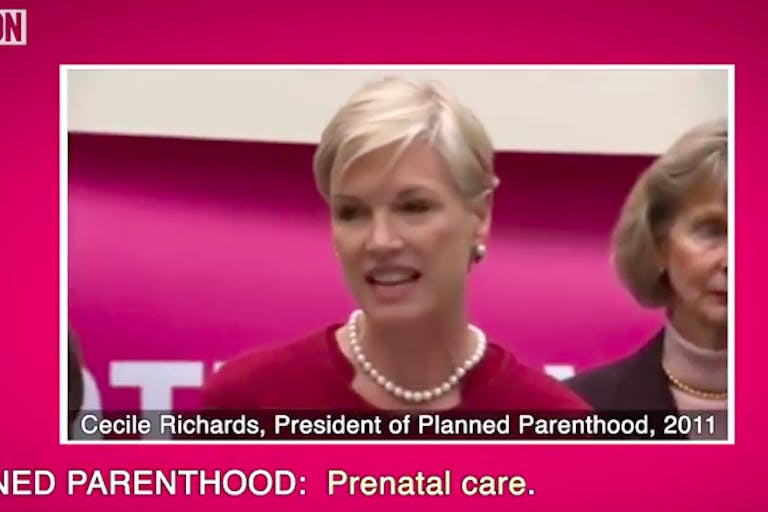 Cecile Richards, prenatal care, deception, Planned Parenthood
