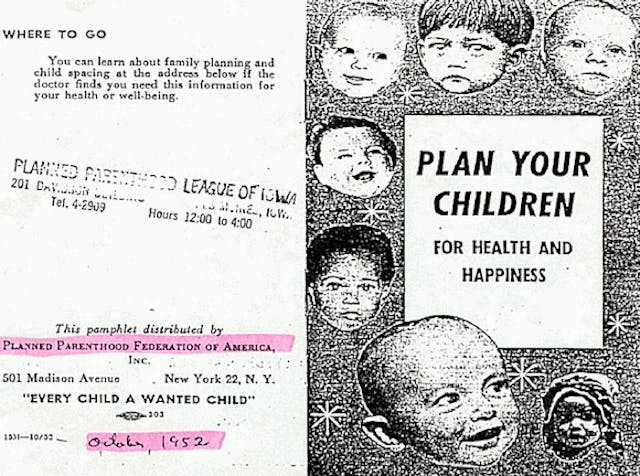 The population control advocate behind Planned Parenthood’s transition to abortion image