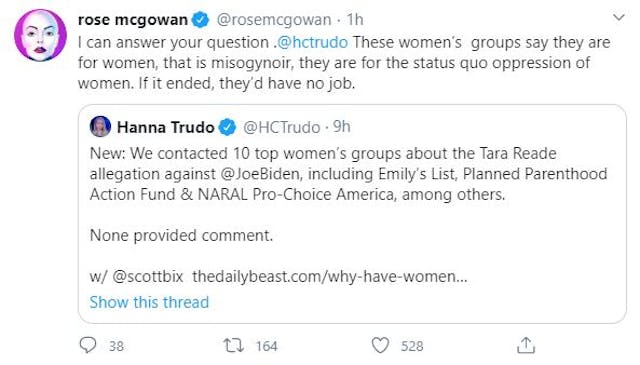 Actress and #MeToo advocate Rose McGowan slams abortion industry for supporting the ‘oppression of women’ image