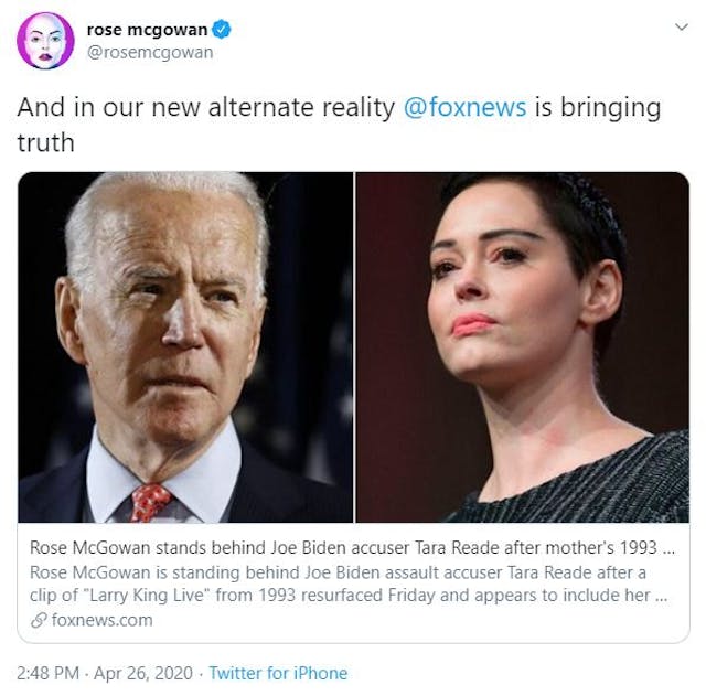 Actress and #MeToo advocate Rose McGowan slams abortion industry for supporting the ‘oppression of women’ image