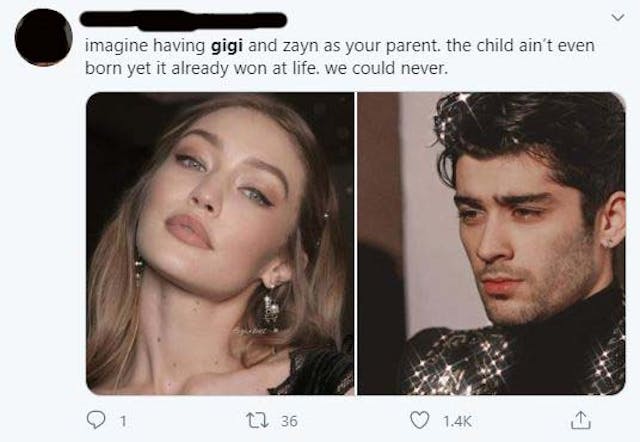Celebs Gigi Hadid and Zayn Malik announce pregnancy, and Twitter users’ reactions are surprisingly pro-life image