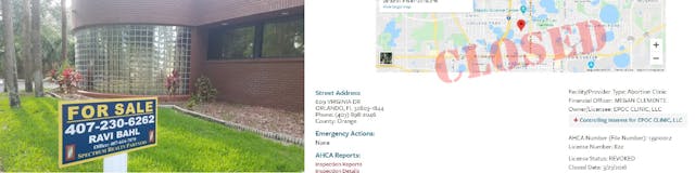 EPOC abortion clinic building owned by James Pendergraft is for sale Image: EPOC abortion clinic building owned by James Pendergraft is for sale