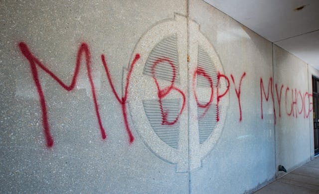 Image: Church of Ascension Vandalism Kansas City July 10 2022