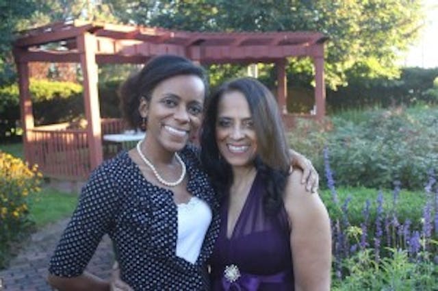 "My gorgeous mom chose life. Here she is with the daughter she loves."