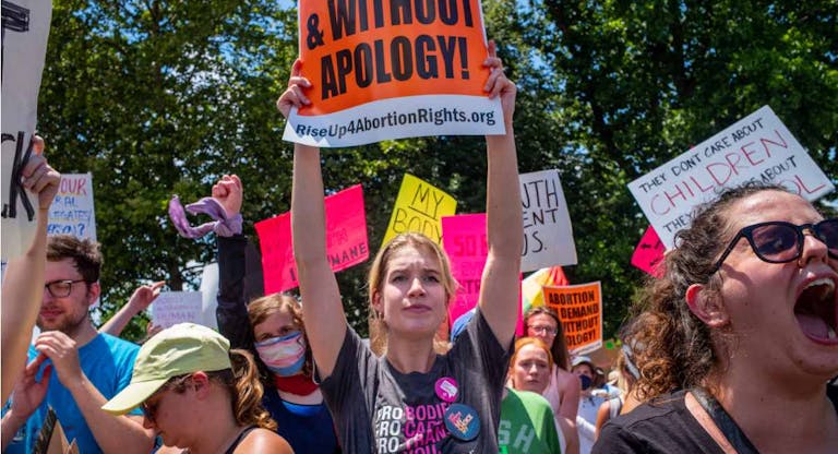 Protests Continue Across Country In Wake Of Supreme Court Decision Overturning Roe v. Wade