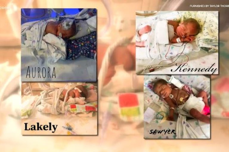 screenshot, quadruplets, quads, identical