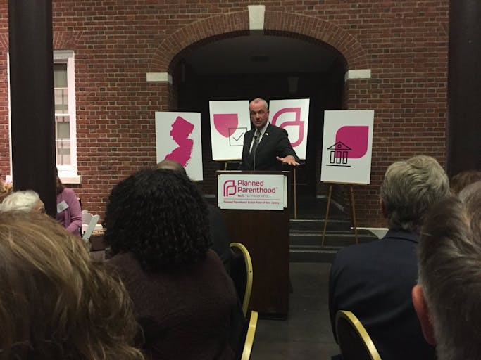Image: NJ Gov Phil Murphy speaks at Planned Parenthood event (Image: Twitter)