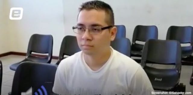 Henry Alberto Salazar Burgos (Screenshot: ElSalvador.com) Henry Alberto Salazar Burgos (Screenshot: ElSalvador.com)