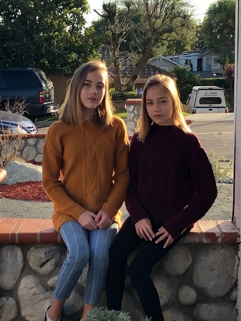 Sara and Ana Chupinsky. Photo courtesy of Elena Chupinsky.