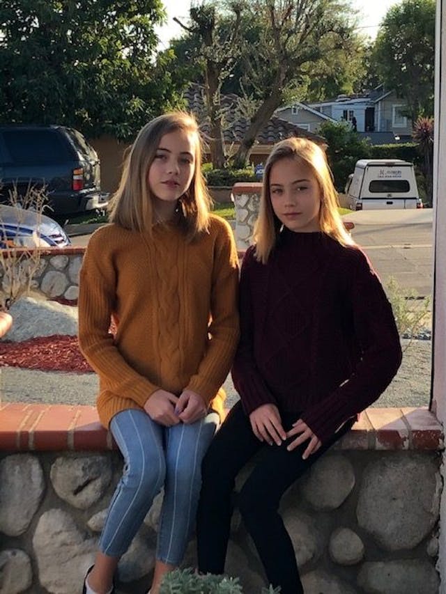 Sara and Ana Chupinsky. Photo courtesy of Elena Chupinsky. Sara and Ana Chupinsky. Photo courtesy of Elena Chupinsky.