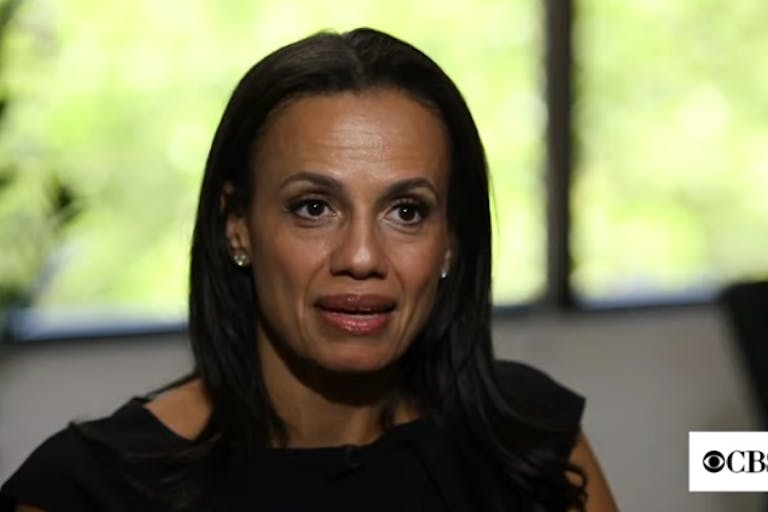 Image: Alexis McGill Johnson CBS interview July 2019