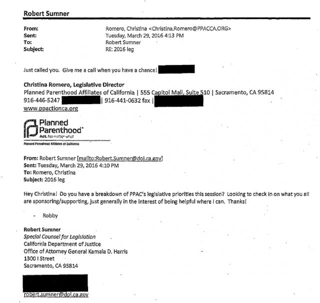 Planned Parenthood wrote a portion of CA law designed to target pro-life journalists image