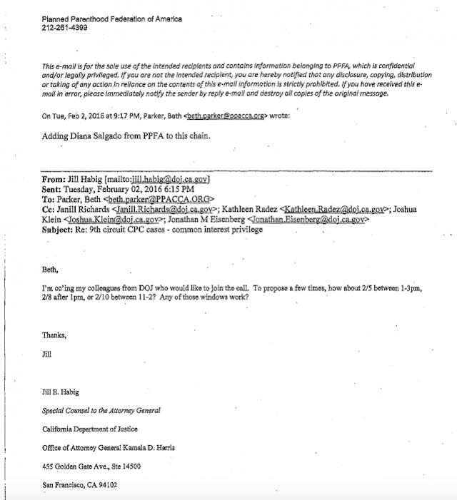 Planned Parenthood wrote a portion of CA law designed to target pro-life journalists image