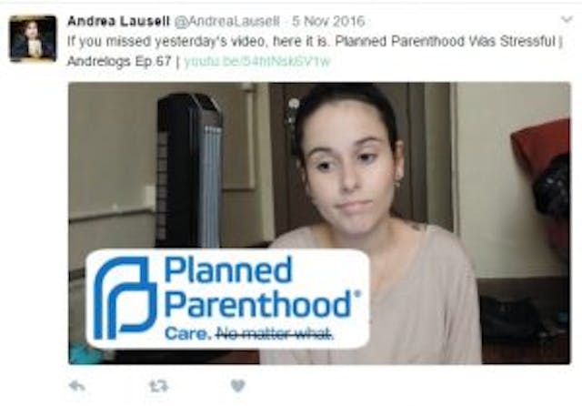 Disability Discrimination ADA Planned Parenthood (Image screen via Twitter) Disabled woman claims Planned Parenthood staffer discriminated against her image