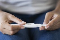 Photo: Mindful Media/Getty Images pregnancy test