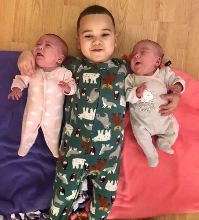 via Facebook via Facebook, premature, twins, 22 weeks