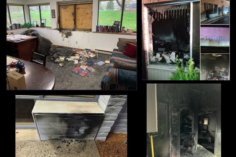 Image: Arson at four pro-life centers among pro-abortion violence following leaked SCOTUS draft opinion