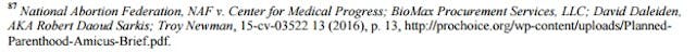National Abortion Federation listed as a CRS report source Government report uses data from biased Planned Parenthood-affiliated sources image