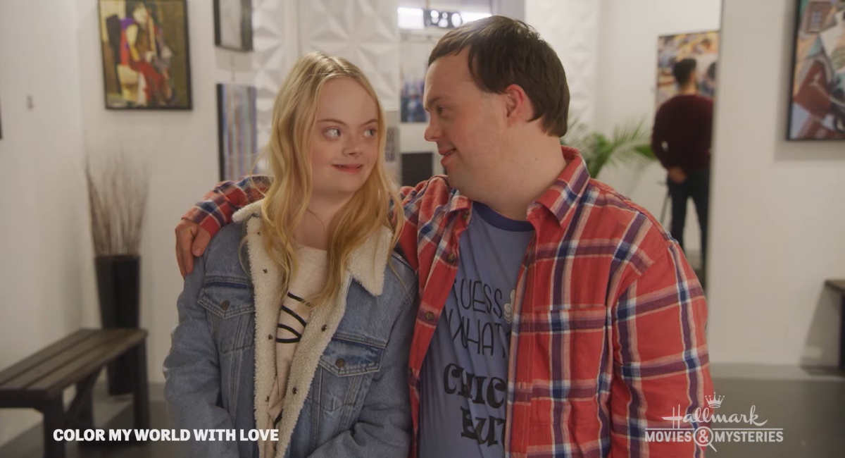 Hallmark actress wants to be the first with Down syndrome to win an ...