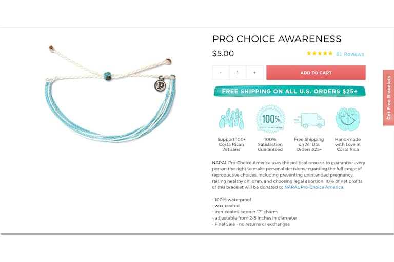 Pura_Vida_NARAL_partnership