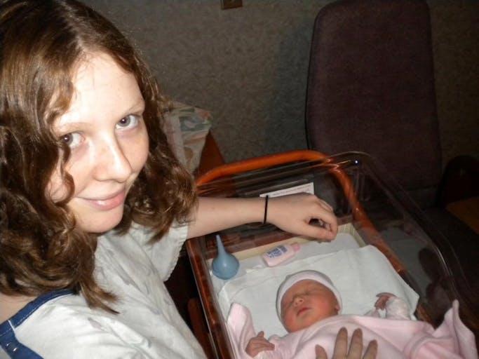 erica and baby