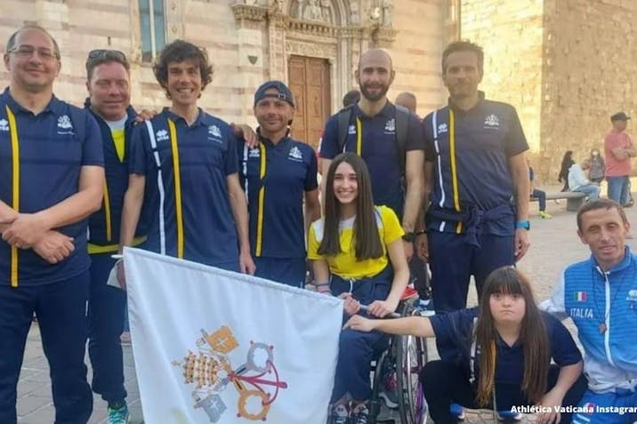 instagram, Athlética Vaticana, Vatican, we run together