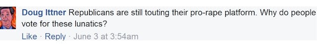 Pro-rape allegation