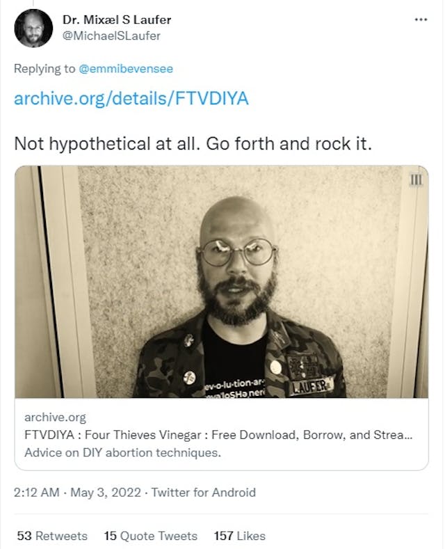 Video on Twitter offers potentially dangerous DIY abortion pill recipes Image: Video on Twitter offers potentially dangerous DIY abortion pill recipes