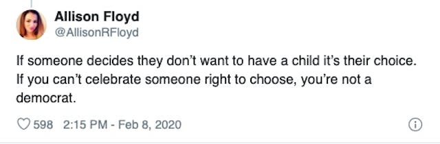 Abortion supporters outraged after pro-choice candidate labels abortion a ‘tragedy’ image